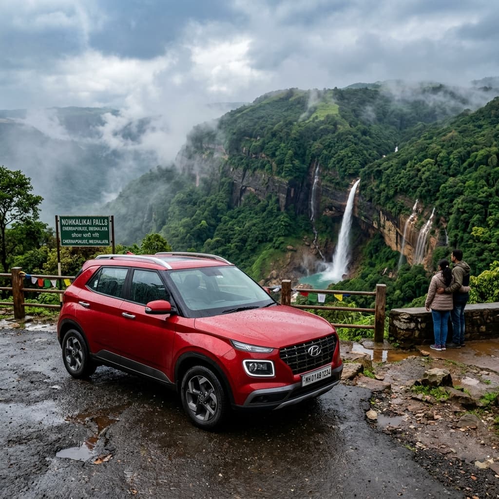 Hyundai Venue available for rent with native driver