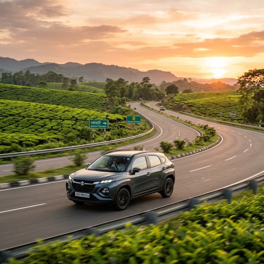 Maruti Suzuki Nexa Fronx available for rent with native driver